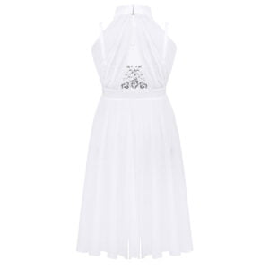 Little girl lyrical dance dress - White 1
