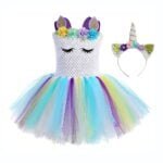 Girls unicorn party dress4