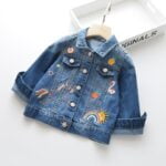 Girls unicorn jean jacket up to age 7 years-Fabulous Bargains Galore