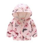 Girls lightweight zip up jacket - Pink