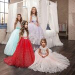Long flower girl dresses for weddings for 4-16 year olds-Fabulous Bargains Galore
