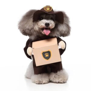 mailman dog Halloween costume (8)
