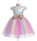 Girls rainbow sequin dress up to age 10 years-Fabulous Bargains Galore