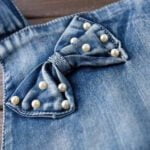 Butterfly blue baby girl dungaree shorts-Fabulous Bargains Galore