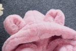 Girls pink faux fur jacket up to age 8 years-Fabulous Bargains Galore