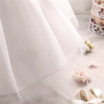 Lace christening dress for girls in white-Fabulous Bargains Galore