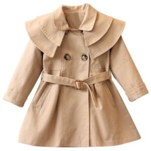 Baby girl trench coat - Brown