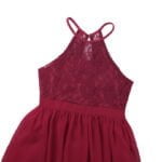 Dark red flower girl dress up to age 14 years-Fabulous Bargains Galore