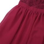 Dark red flower girl dress up to age 14 years-Fabulous Bargains Galore