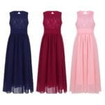 Girls long red dress up to age 8 years-Fabulous Bargains Galore