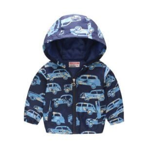 Boys lightweight hooded jacket up to age 7 years-Fabulous Bargains Galore