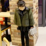 Girls black fur jacket up to age 10 years-Fabulous Bargains Galore