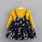 Baby girl outfits in yellow up to 24 months-Fabulous Bargains Galore