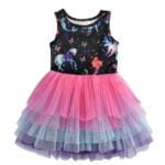 Unicorn birthday dress for girls