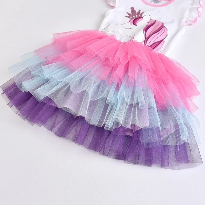 Cute pink unicorn birthday dress-Fabulous Bargains Galore