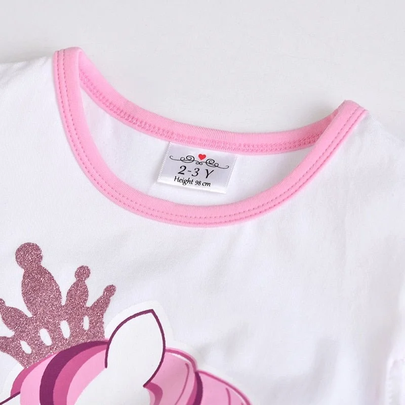 Cute pink unicorn birthday dress-Fabulous Bargains Galore