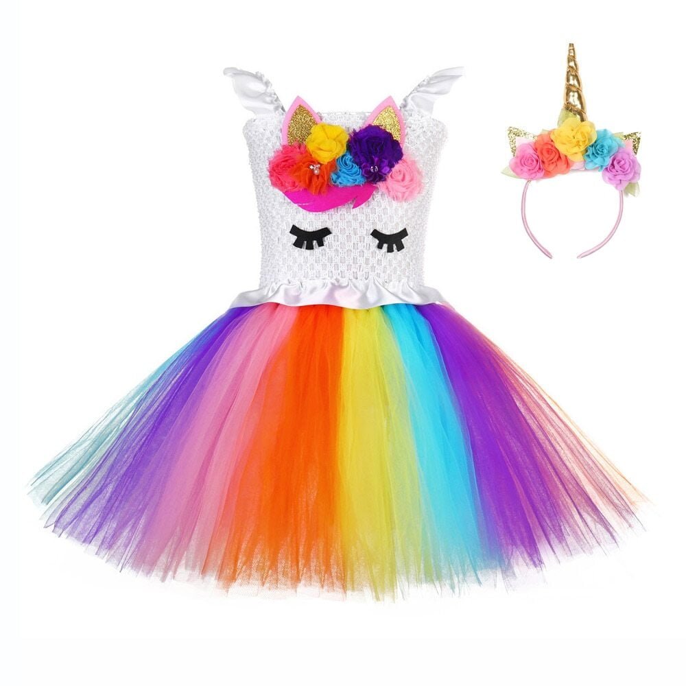 Girls unicorn dress up with fairy wings 3 year olds-Fabulous Bargains Galore