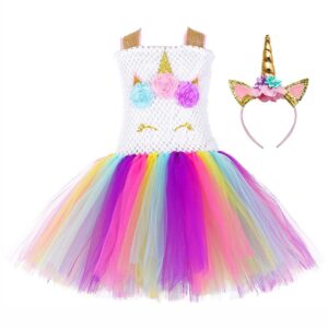 Baby girl unicorn dress with fairy wings 12 months-Fabulous Bargains Galore