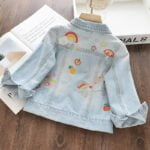 Girls unicorn jean jacket up to age 7 years-Fabulous Bargains Galore