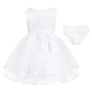 white Christening dress for baby girl (2)