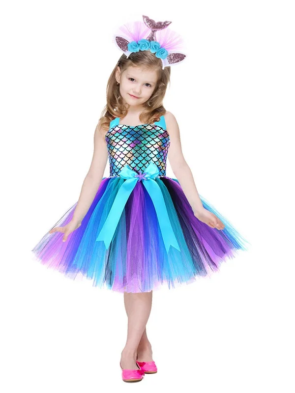 Captivating Little Girl Mermaid Dresses: Enchanting Styles for Your Fashionable Princess - Fabulous Bargains Galore Captivating Little Girl Mermaid Dresses 1