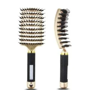 Detangling brush for thick hair-gold