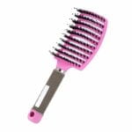Detangling brush for thick hair-light pink