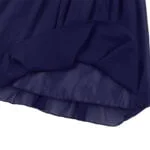 Lace chiffon flower girl dress-navy-blue (1)