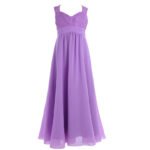 Long lace chiffon flower girl dresses-lavender-purple (1)