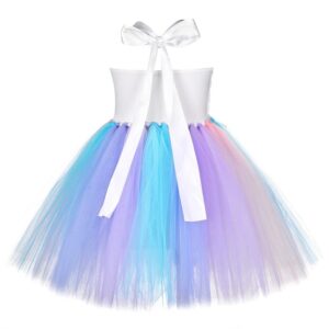 Seashell Sequin Girls Mermaid Birthday Dress and Headband Set 2