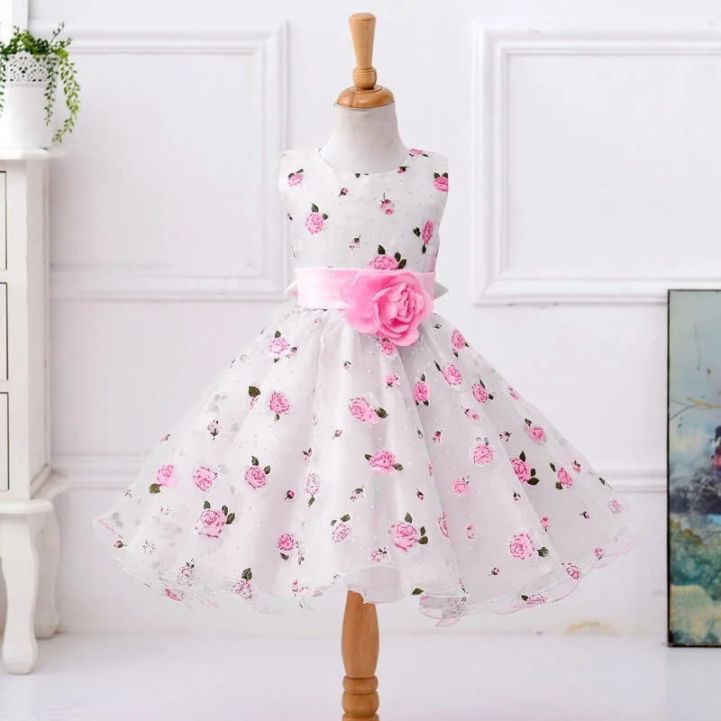 Trending flower outlet girl dresses