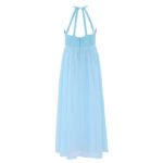 Long chiffon girl dress-sky-blue (2)