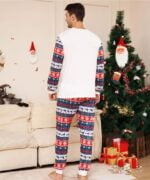 2 piece matching Christmas printed pyjamas set (9)