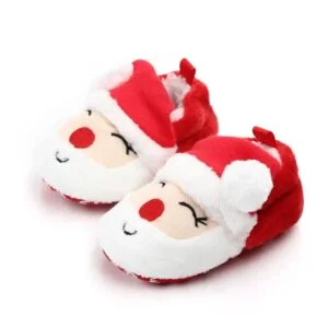 Baby novelty Santa Christmas shoes (2)