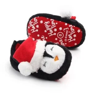 Baby novelty penguin Christmas shoes (1)