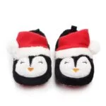 Baby novelty penguin Christmas shoes (2)