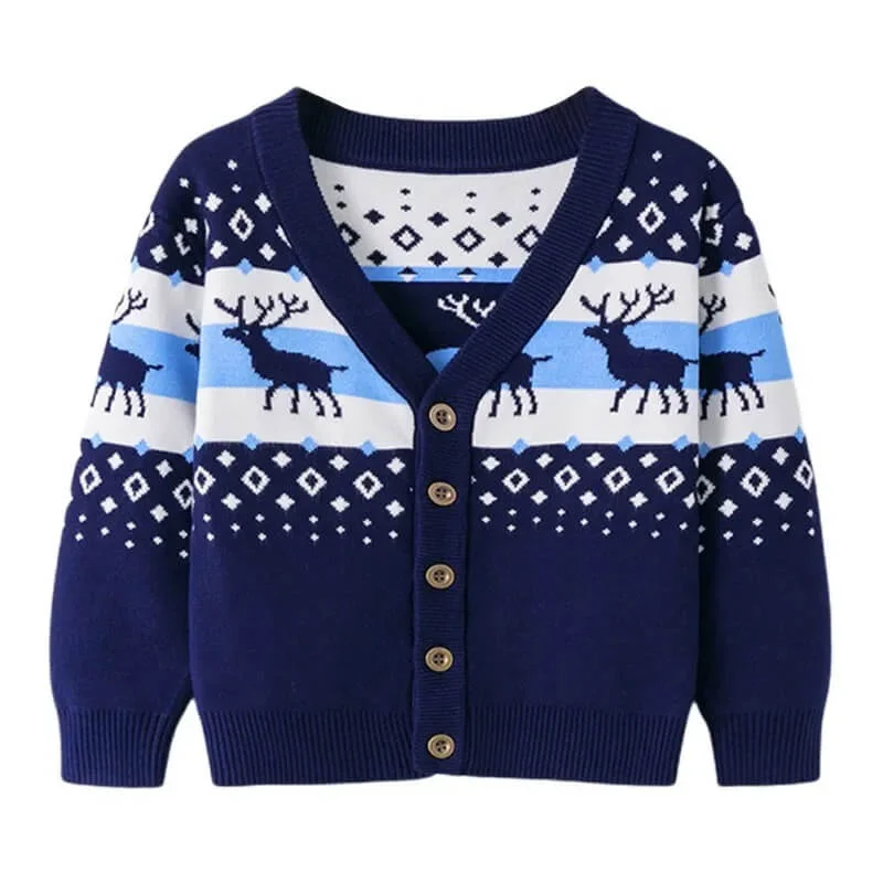 Girls christmas outlet cardigan