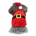 Christmas Santa dog costume (6)