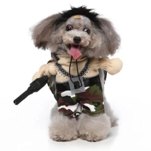 Mercenary dog Halloween costume (2)