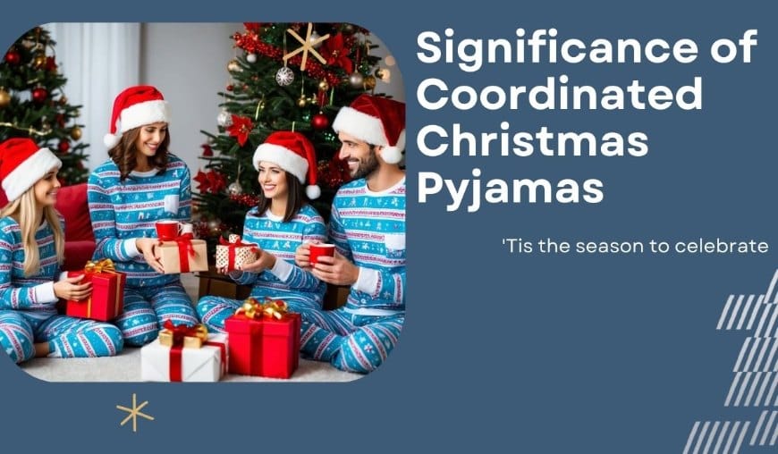 coordinated christmas pyjamas