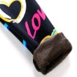 Heart Print Winter Leggings for Girls (1)
