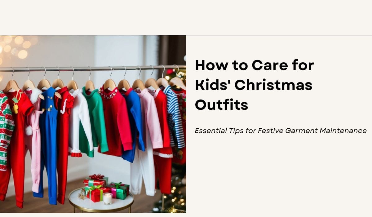 How to Care for Kids' Christmas Outfits: Essential Tips for Festive Garment Maintenance