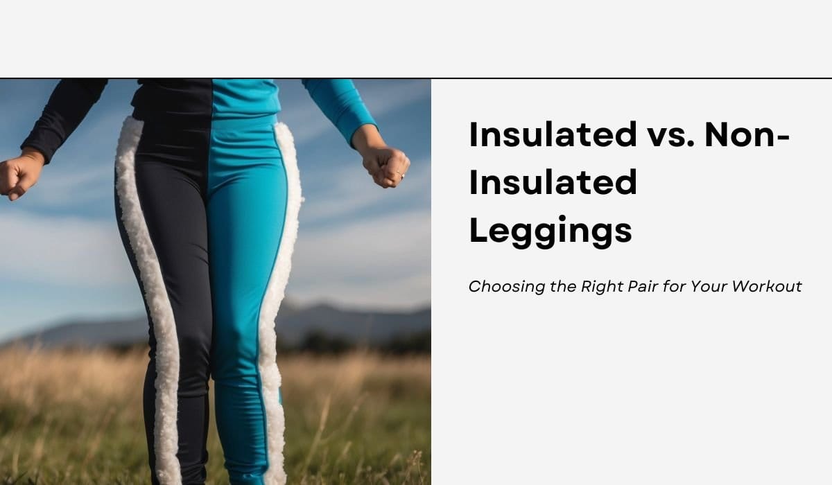 Insulated vs. Non-Insulated Leggings: Choosing the Right Pair for Your Workout