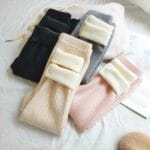 Ribbed Cashmere Winter Leggings for girls (3)