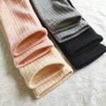 Ribbed Cashmere Winter Leggings for girls (6)
