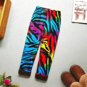 Buy Zebra Print Winter Leggings For Girls Fabulous Bargains Galore