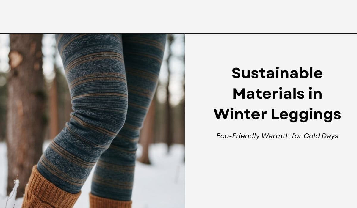 Sustainable Materials in Winter Leggings: Eco-Friendly Warmth for Cold Days