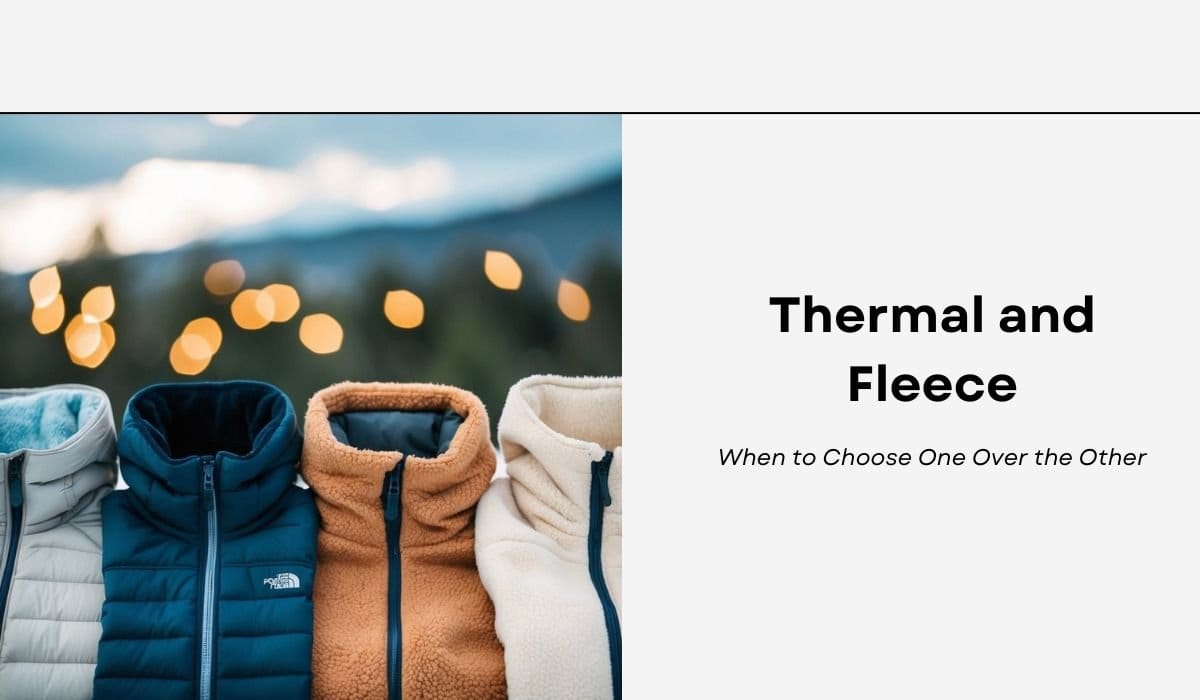 Thermal and Fleece: When to Choose One Over the Other