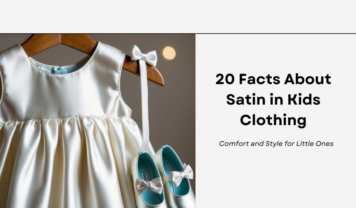 20 Facts About Satin in Kids Clothing: Comfort and Style for Little Ones