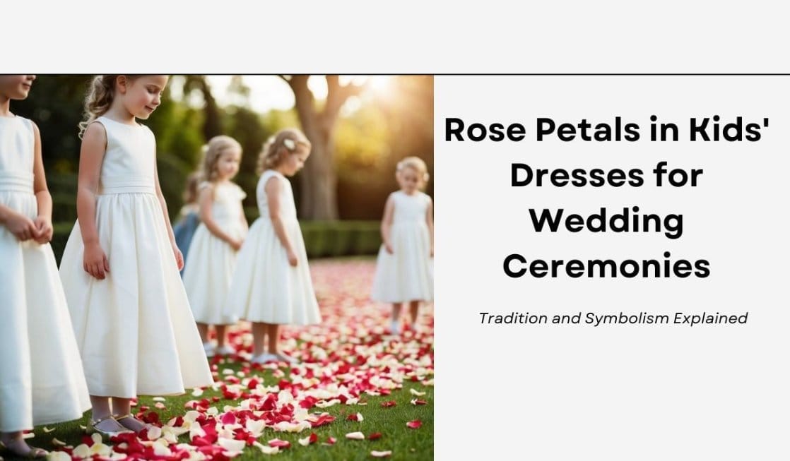 Facts About Rose Petals in Kids' Dresses for Wedding Ceremonies: Tradition and Symbolism Explained